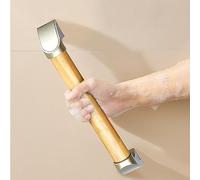 Barre d'appui en bois, barres d'appui durables fixées au mur, barre d'appui de sécurité pour baignoire,poignée de traction antidérapante pour personnes âgées, pour la maison et la salle de (Size:34cm)
