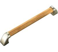 Barre d'appui en bois pour salle de bain, douche, handicapés, personnes âgées, 30 cm