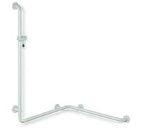 Barre d'appui Hewi Serie 801 sur mesure avec barre de douche Sable 801.35.21S 86