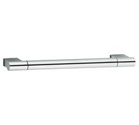 Barre d'appui KEUCO, chromée brillante, 35,1 cm de long, résistance jusqu'à 115kg, pour salle de bains, montage mural, Plan