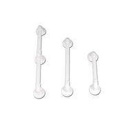 Barre d'appui lisse renforcée droite Ø32 450mm