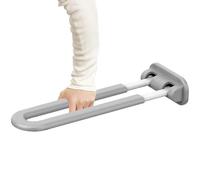 Barre D'appui Pliable pour Toilettes Mural，Barre de Sécurité Relevable Wc Handicapé，Poignée WC Rabattable de Salle de Bain pour Handicapé, Âgé, Enceint