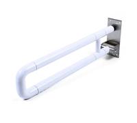 Barre d'appui Pliable pour Toilettes Poignée pliante de Support toilette 60cm, poignée main courante debout