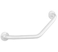 Barre d'appui PMR coudée inox 135° ECO D25 220x220 blanc - DELABIE - 1550