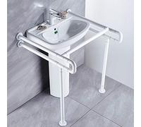 Barre D'appui pour Lavabo pour Salle de Bain et Toilette, Barre de Sécurité Antidérapante de Sécurité Murale, Acier Inoxydable Poignée pour Personnes Âgées Handicapées