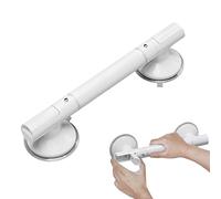 Barre d'appui pour personnes âgées | Poignée de douche avec ventouse | Rail de baignoire de sécurité | Rail à ventouse avec mobilité dans la douche ou la baignoire pour une utilisation dans la douche