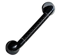Barre D'appui Pour Salle De Bain,Barre D'appui WC en Acier Inoxydable Avec Fluorescence,Poignée de Baignoire Pour Sécurité Antidérapant, Poignée de Douche Murale,Noir (50cm/19.7in)
