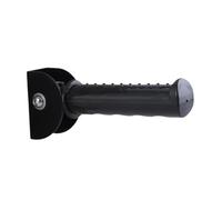 Barre d'appui rabattable pour personnes âgées avec rainures pour les doigts, supporte 100 kg pour cadres de porte, design ergonomique robuste, 19 x 7,5 cm