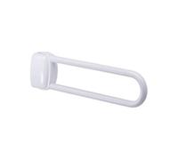 PELLET Barre d'appui relevable 600 mm Ø 30 mm inox époxy blanc ASC