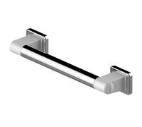 Barre d'Appui Rugao Blanche et Chromée de 30cm en Acier Inoxydable - Garantie à vie - Salle de Bain ou WC Toilettes - Pour Personnes Âgées/Handicapées/Enfants - Utilisable comme Porte Serviette