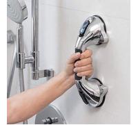 Barre d'appui salle de bain - CELLUSTOP - InnovaGoods Multicolore - Ventouses sans perçage - Support 45 kg - Poignée antidérapante