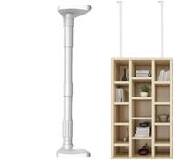 Barre d'appui télescopique de serrage Cabinet Rod, barre de support de meuble réglable | Barre de tension Tilt-Proof, anti-catastrophe pour réfrigérateurs, étagères de table, diamètre de barre de