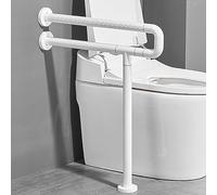 Barre D'appui WC, 60CM Barre D'appui de Salle de Bain en Acier Inoxydable pour Handicapé, Rails Muraux pour Personnes Âgées, Barre Support Mural pour Handicapées, Personnes Âgées et Enceintes
