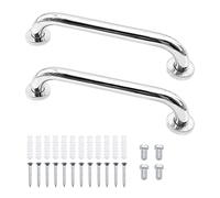 Barre D'Appui Wc, Barre de Maintien Douche, Poignée de Douche, 30 cm Acier Inox Maintien Poignée Douche, Baignoire Main Courante, Barre de Maintien, Poignée Douche pour âgées Handicapées Enfants