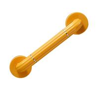 Barre d'appui wc handicapé, Poignée de sécurité Murale pour Douche/WC Barre de maintien Antidérapante pour Enfants, Personnes âgées, en acier inoxydable, Charge maximale: 120kg (yellow, 38cm)