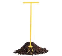 Barre d'araignée ergonomique - Outil de jardinage multifonction - Outil de jardinage rotatif portable - Outil de jardinage pour jardin