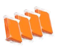 Barre D'argile Voiture, 4 Pièces Pâte de Nettoyage, 100 g Pâte à Modeler Peinture, Auto Car Clay Bar, Clay Bar pour Nettoyage Voiture, L'argile de Voiture, pour Voiture, Camion, Caravane, Orange