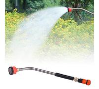 Barre d'arrosage en métal, barre d'arrosage, en acier inoxydable, pistolet d'arrosage professionnel, douchette à main, pulvérisateur de jardin, système d'irrigation des plantes (3/4")