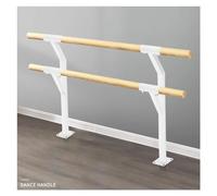 Barre de Ballet Double Portable pour Une Utilisation en Studio à Domicile - Équipement d'étirement de Danse réglable adapté aux Adultes et aux Enfants, idéal pour l'entraînement Pilates et b