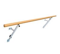 Barre de Ballet Murale réglable, Barre d'extension Fixe pour Salle de Danse familiale, poignée en Bois