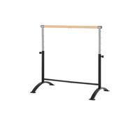 Barre de ballet portable autoportante réglable en hauteur - Noir
