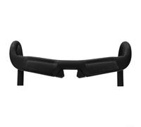 Barre de câblage interne 31,8 mm, hauteur 125 mm, portée 80 mm | Acheminement de câble interne, propre pour un look aérodynamique, pince de 31,8 mm, fibre de carbone T800