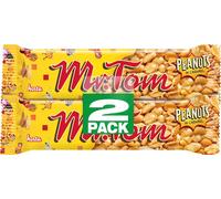 Barre de cacahuètes grillées au caramel Mr Tom 2 x 40g