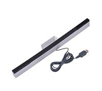 Barre de Capteur Infrarouge pour Nintendo Wii, Barre de Capteur de Rayons Infrarouge Filaire USB de Remplacement, Convient pour jusqu'à 4 Joueurs, Pas de Piles ni D'adaptateur