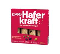 Barre de céréales Corny FRAISSEAUX Cranberry-Pépins de courge, 4x35g