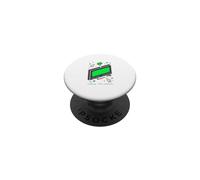 Barre de Chargement activée en Mode Papa, Technologie drôle pour Papa, fête des pères PopSockets PopGrip Adhésif