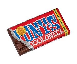 Barre de chocolat au lait Tony's Chocolonely 180 g, paquet de 2