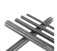 Barre de clouage entièrement filetée, boulon en titane pur métrique for meubles(M14x1000mm,10pcs)