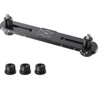 Barre de Couplage Stéréo, Support de Microphone, Positionnement Réglable pour deux Microphones ou Perche, Raccord Fileté 3/8"