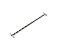 Barre de culbutage en acier inoxydable 90cm Argent