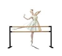 Barre de danse et d'étirement Barre de ballet réglable for étirements danse, Home Studio, noir, 100cm, 150cm(150Cm)