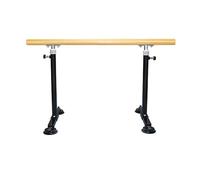 Barre de danse réglable - Perche en bois autoportante pour entraînement de fitness et de danse, sans danger pour les enfants et les adultes