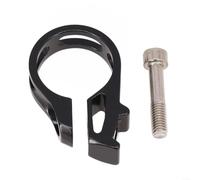 Barre de déclenchement de levier de vitesse de vélo en alliage d'aluminium noir 22 mm léger pour SRAM XX X9 pour x7 X0 pour xx1 X01 pour aigle pour GX Guidon Fixation facile Installation facile VTT