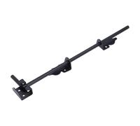 Barre de descente haute performance de 45,7 cm pour portes de portail, butée, résistante aux intempéries, pour clôtures en bois, portails en métal, portes