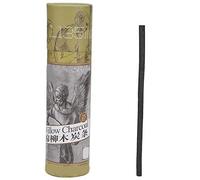 Barre de dessin au crayon de charbon de bois pour croquis d'art, peinture à l'huile, modélisation de conception chinoise, 25 pièces (Marley 7331 Bandes de charbon de bois)