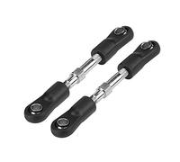 Barre De Direction RC, 2PCS RC Pull Rod RC Steering Metal Pull Rod RC Steering Rod Servo Link Turnbuckle Linking for ZD 1/16 Model Car(Length 45±3mm)