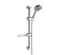 BARRE DE DOUCHE AVEC DOUCHETTE ET PORTE-SAVON