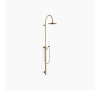Barre de douche Dornbracht avec mitigeur monocommande, sans douchette à main, douche de tête 300mm, 26024661-39, Couleur: Dark Brass brossé
