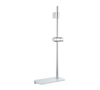 Barre de douche-Entraxe réglable-Tablette verre trempé- Infinity Glass DISFLEX