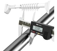 Barre de Douche Extensible Tringle à rideau à ventouse Sans Percage 410CM-500CM, 260CM-350CM, 33 mm de diamètre, Tige de Tension pour Salle de Bain Chambre Placard Fenêtres Portes(Couleur:Blanc,Taille