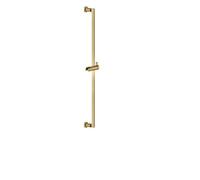 Barre de douche Gessi Inciso, le support de douche ne peut pas être tourné sur le côté, réglage en hauteur uniquement, 58144727, Couleur: Laiton brossé PVD