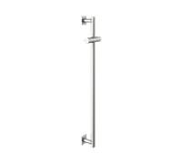 Barre de douche KEUCO IMXO 59585210902 finition inox, hauteur 855mm, curseur de douche, rosaces carrées