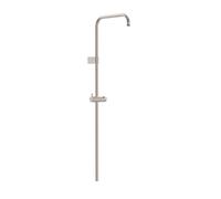 Barre de douche longue adaptable au robinet thermostatique mural Acier - TRES 03463501AC