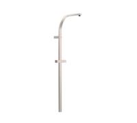 Barre de douche longue adaptable au robinet thermostatique mural Acier - TRES 03463505AC