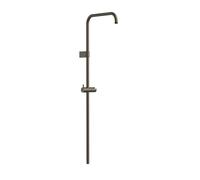 Barre de douche longue adaptable au robinet thermostatique mural Noir bronze - TRES 03463501KMB