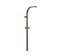 Barre de douche longue adaptable au robinet thermostatique mural Noir bronze - TRES 03463505KMB
